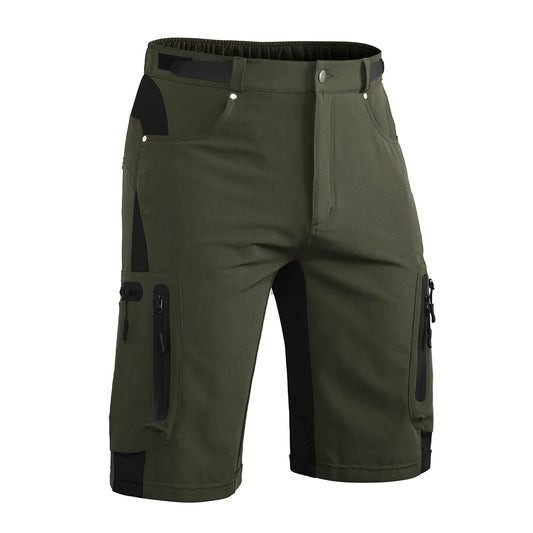 Hiauspor Mens Hiking Cargo Shorts Lightweight Water-Resistant Quick Dry Stretch for Casual Golf Fishing Tactical Bike Outdoor