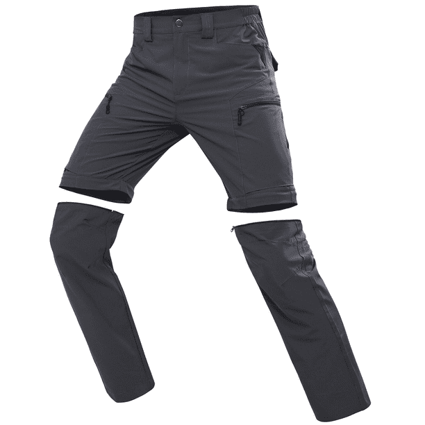 Hiauspor Men's Convertible Pants Quick Dry Zip Off Lightweight for Hik