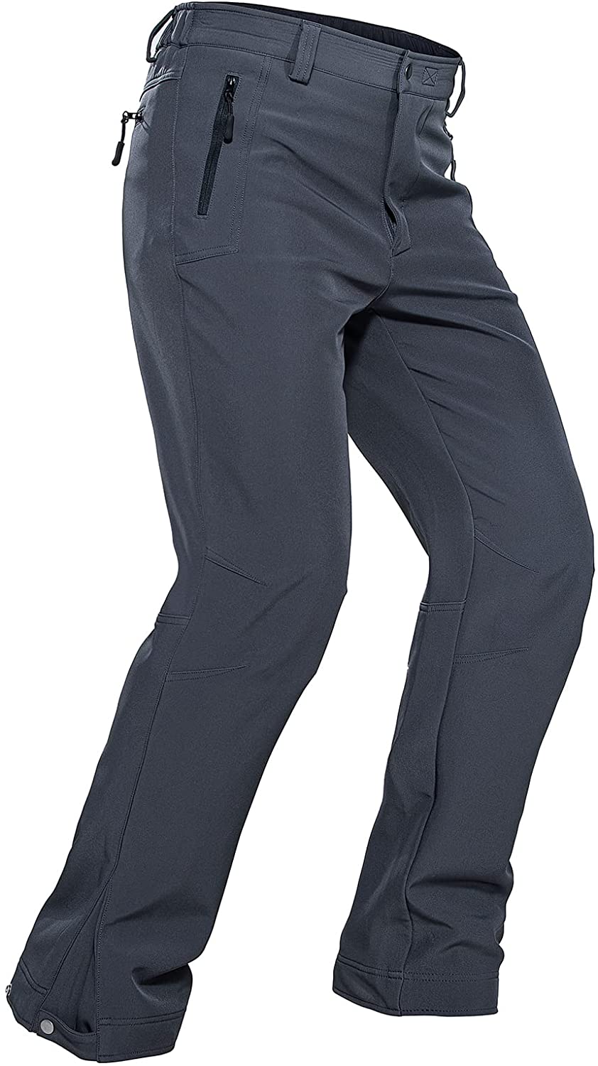 Men's Winter Pants Fleece Lined Ski Snow Pants Water Resistant